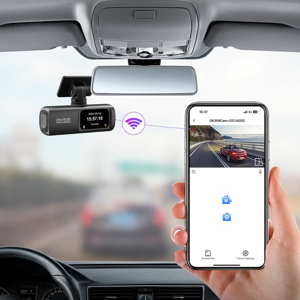 4K Ultra HD Car Dashcam